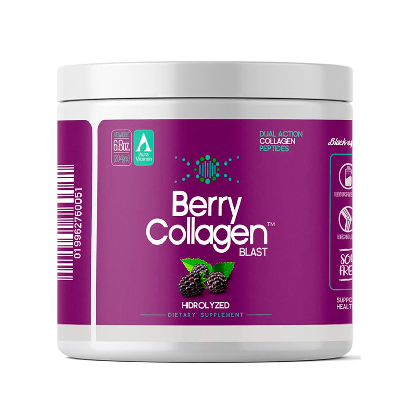 Berry Collagen Blast Powder 204g & Collagen Face Moisturizer 120ml Bundle