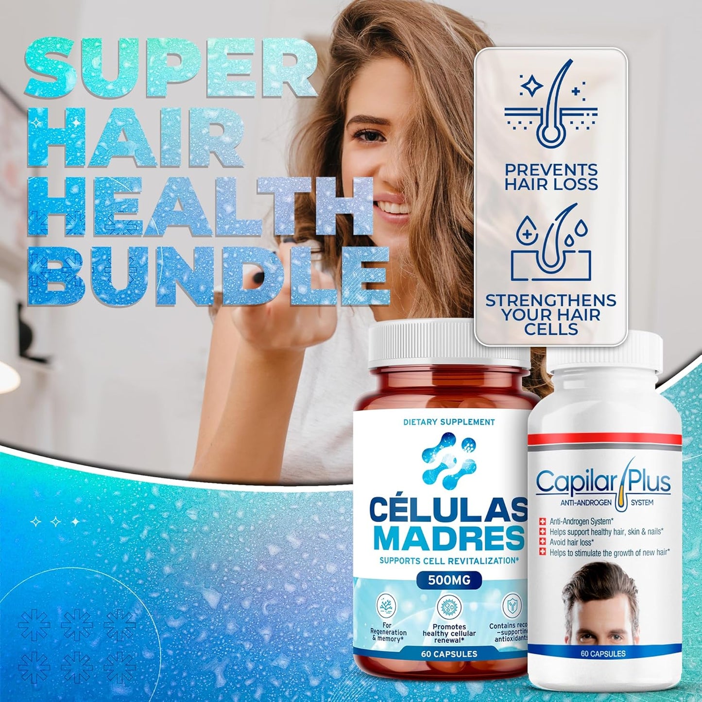 AFA Stem Cell & Hair Growth Supplement Bundle