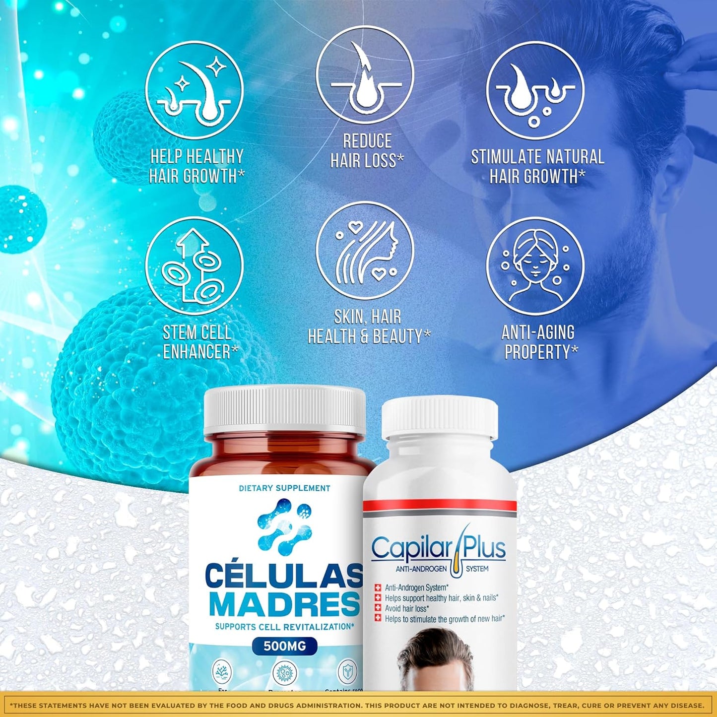 AFA Stem Cell & Hair Growth Supplement Bundle