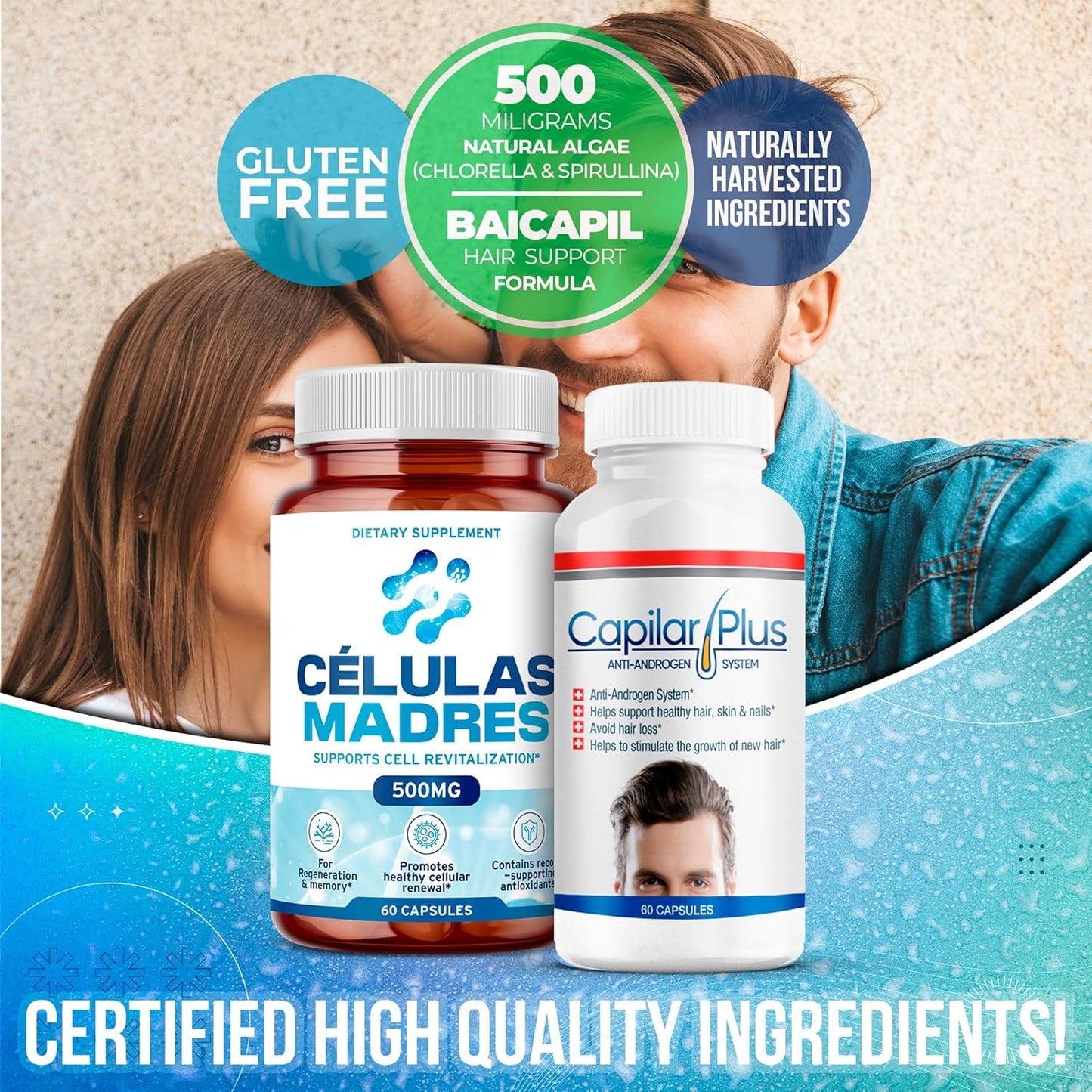 AFA Stem Cell & Hair Growth Supplement Bundle