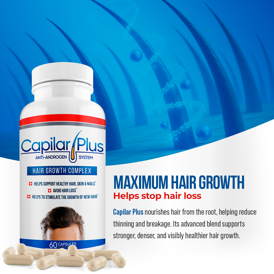 Capilar Plus Hair Support Capsules | Stronger Hair & Scalp Care Formula