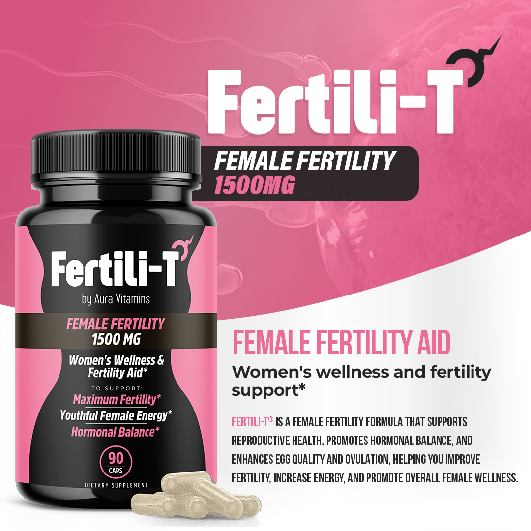 Fertili-T Female Fertility Support | Hormonal Balance & Reproductive Wellness