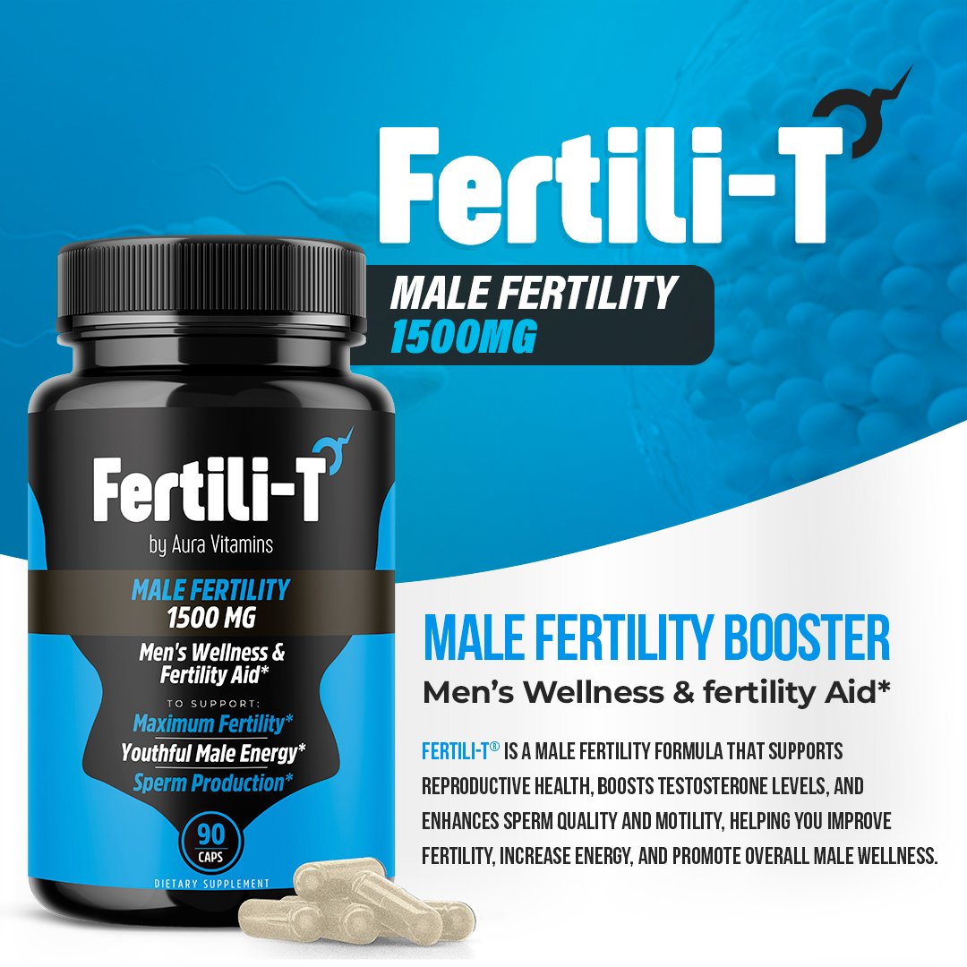 Fertili-T Male Fertility Support | Reproductive Health & Vitality Formula