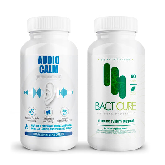 Audio Calm Probiotics - Natural Tinnitus Relief & Immune Support