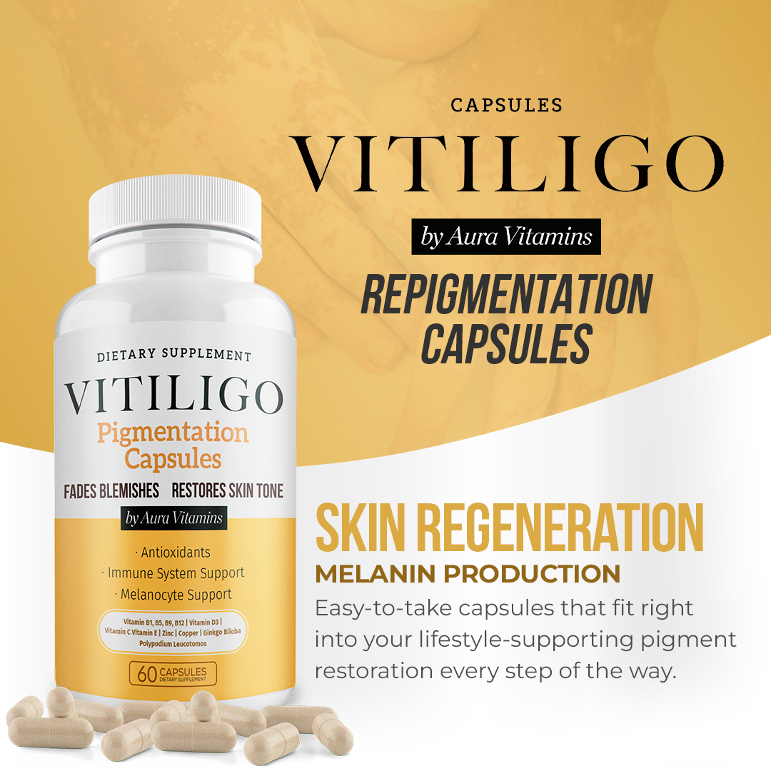 Vitiligo Capsules | Melanin & Skin Health Support