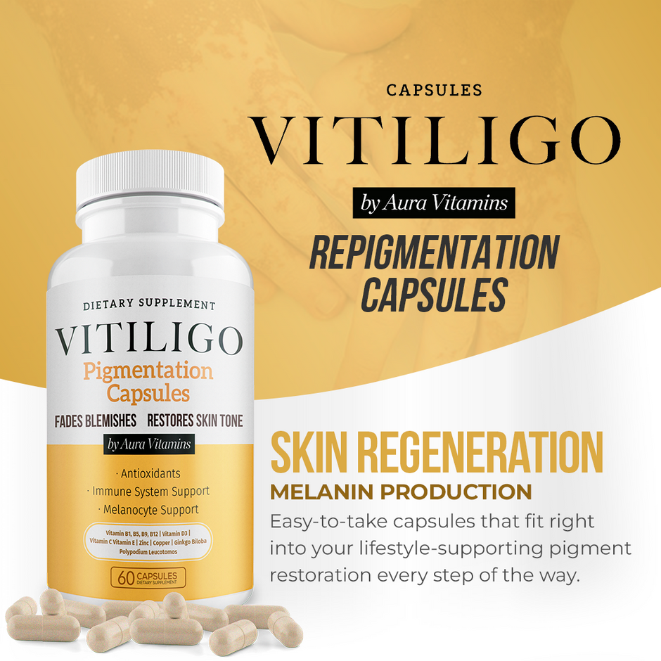 Vitiligo Capsules | Melanin & Skin Health Support