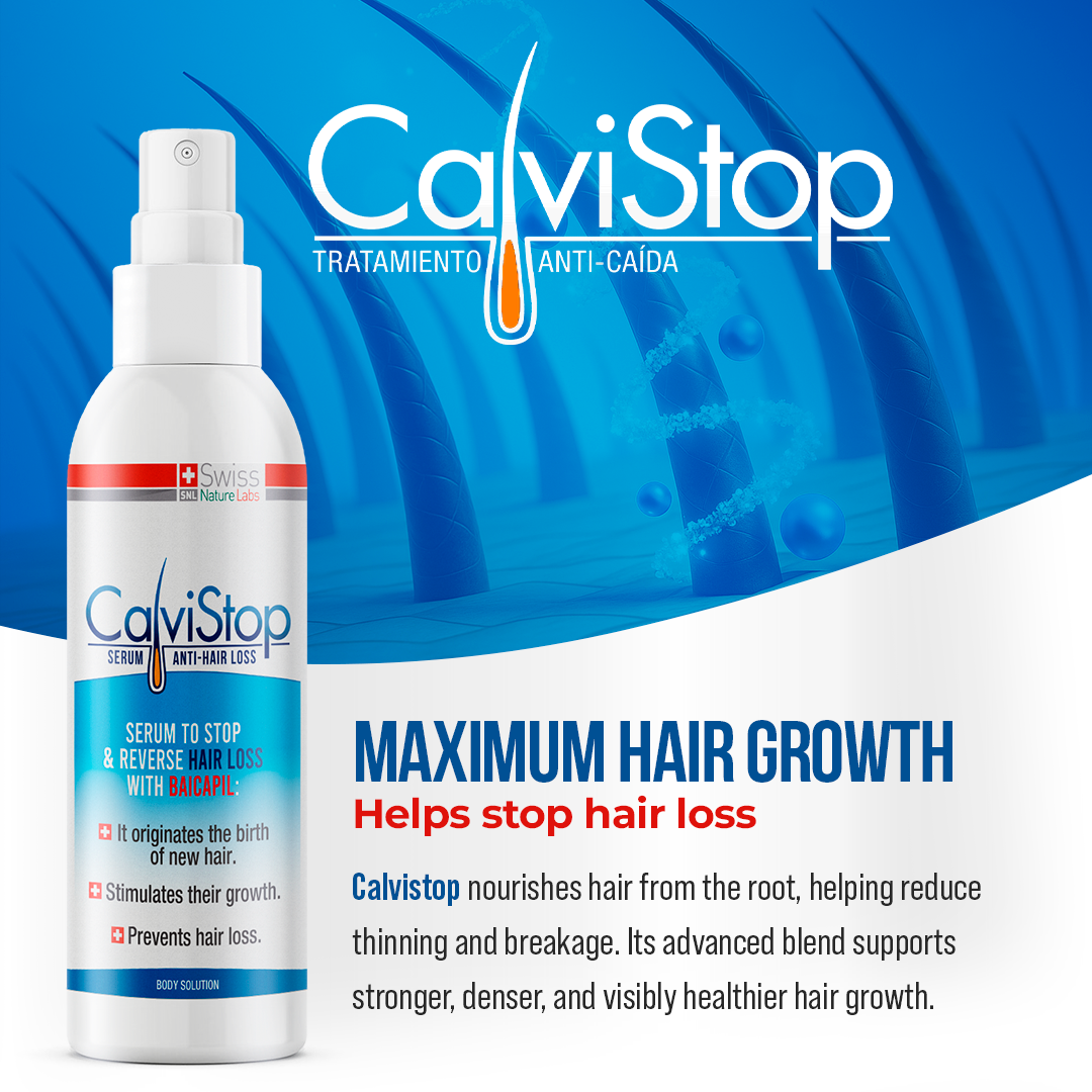 CalviStop Hair Growth System | Hair Strength & Hair Loss Support
