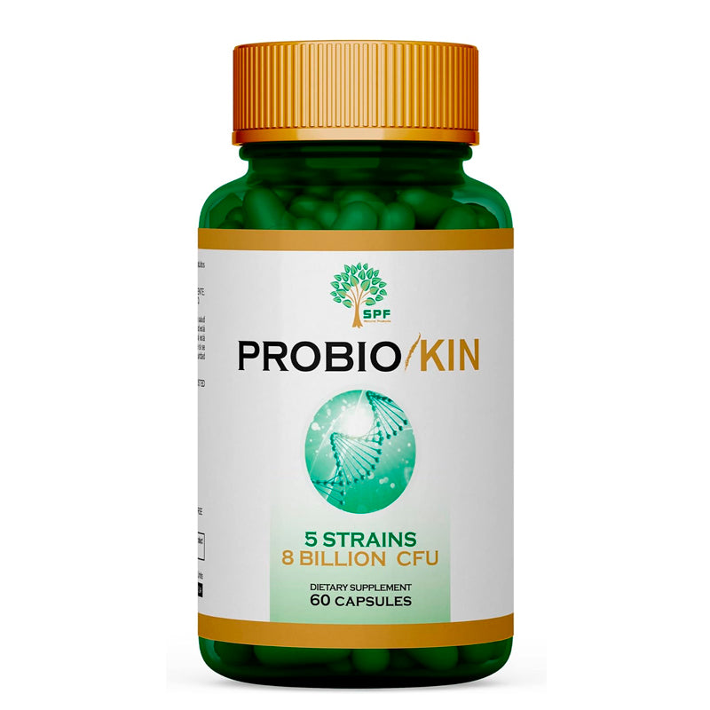 SPF ProbioKin Capsules for Advanced Probiotic & Digestive Support | Aura Vitamins