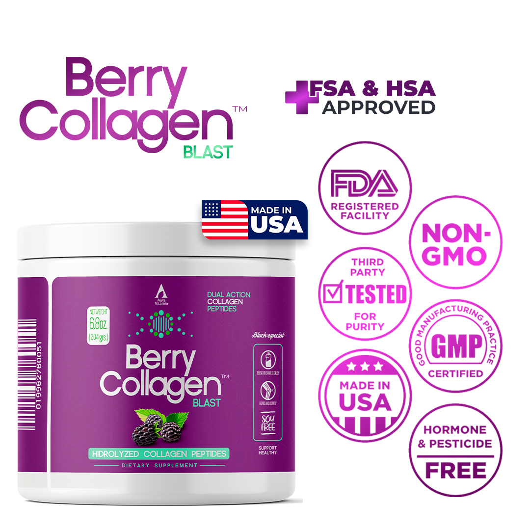 Berry Collagen Blast | Skin, Hair & Nail Support Formula