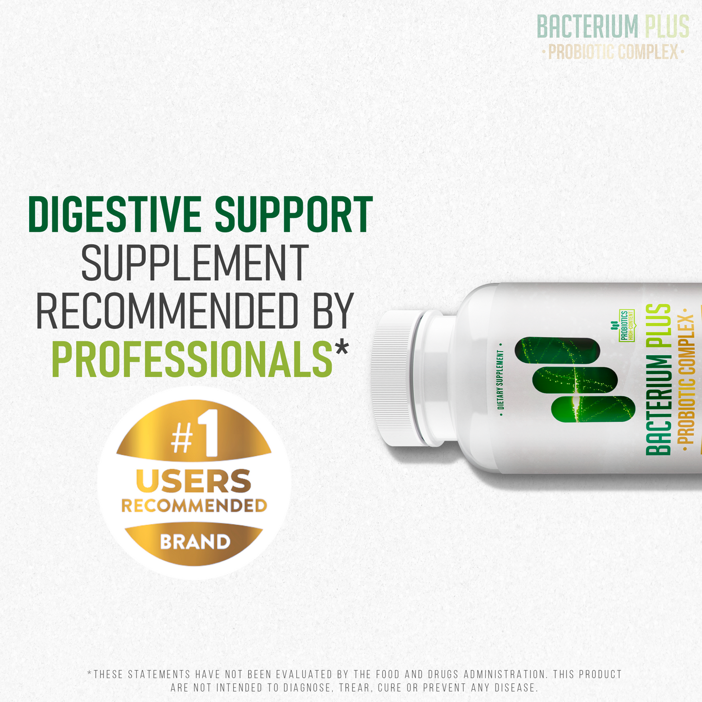Bacterium Plus | Premium Probiotic, Gut Health & Digestive Support