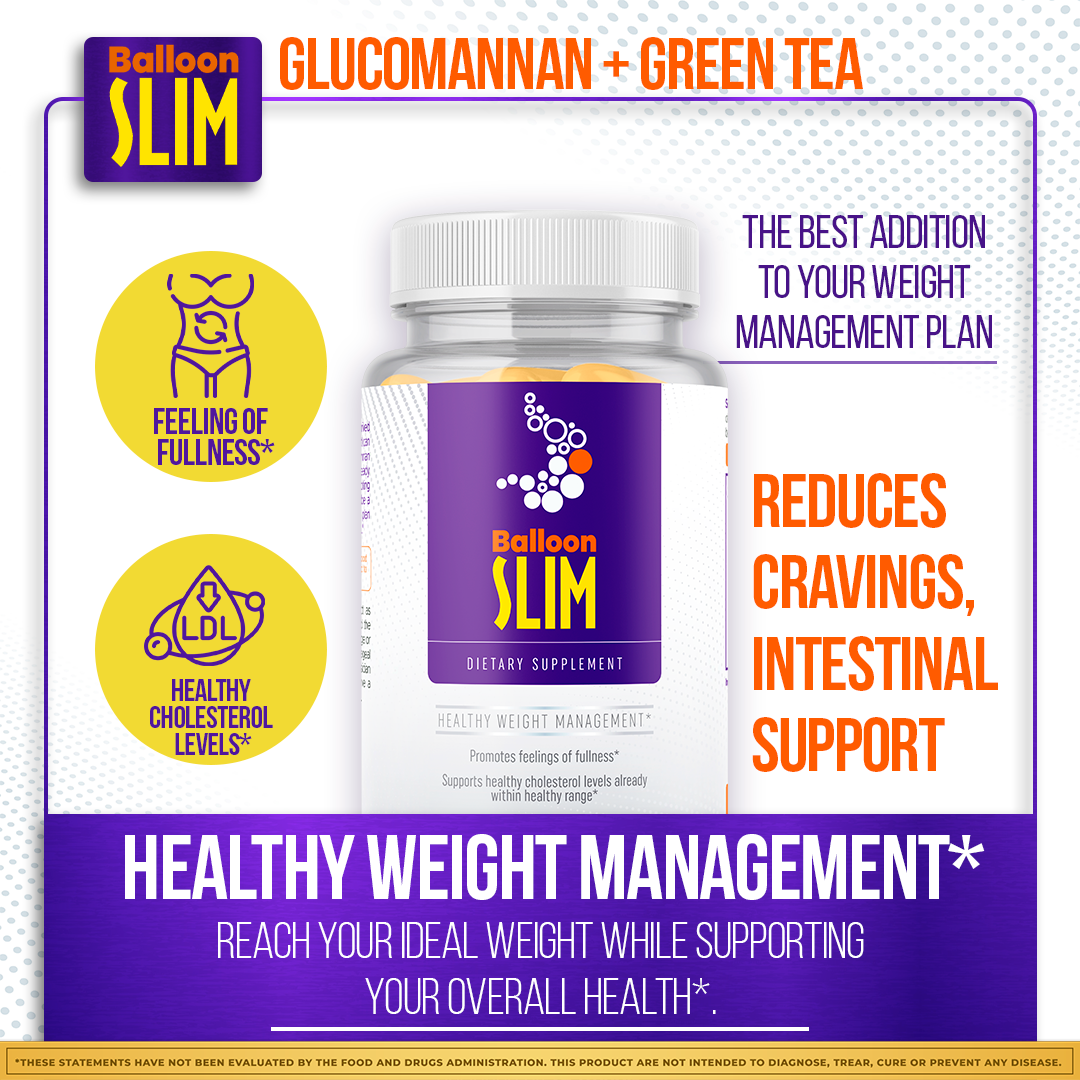 Balloon Slim Weight Management Capsules | Appetite Control & Wellness Support
