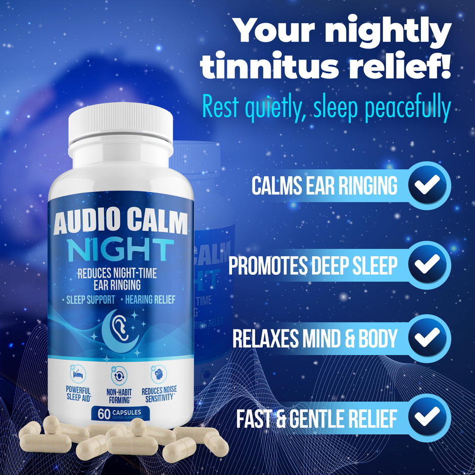 Audio Calm Night | Ear Wellness & Sleep Support Formula
