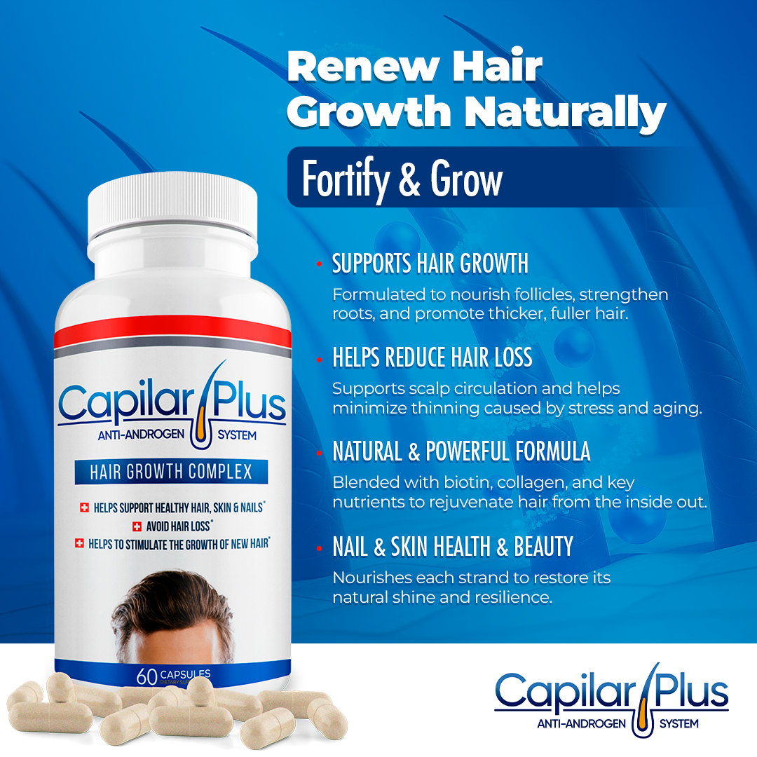 Capilar Plus Hair Support Capsules | Stronger Hair & Scalp Care Formula