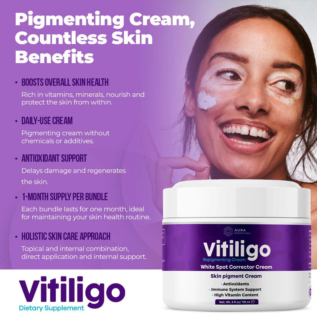 Vitiligo Cream | Advanced Skin Tone & Pigment Support
