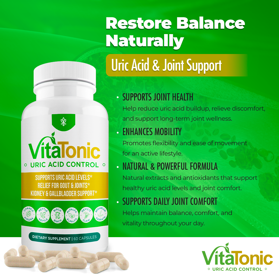 Vitatonic | Healthy Uric Acid Balance & Joint Support