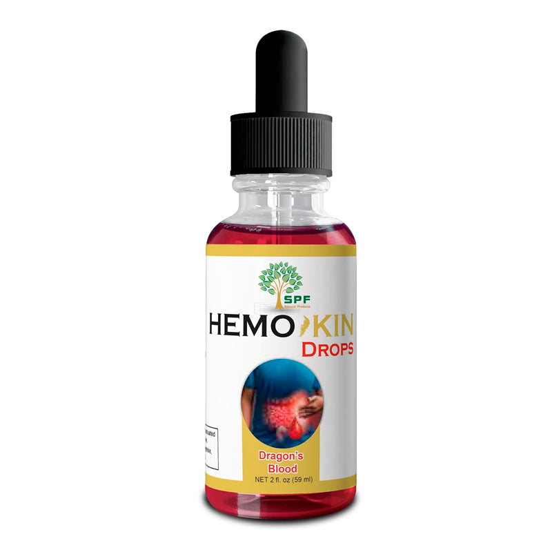 HEMOKIN Capsules & SPF HEMOKIN Drops with Sangre de Drago