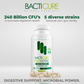 Bacticure - Natural Probiotic | 240B CFUs Gut Health & Digestive Support