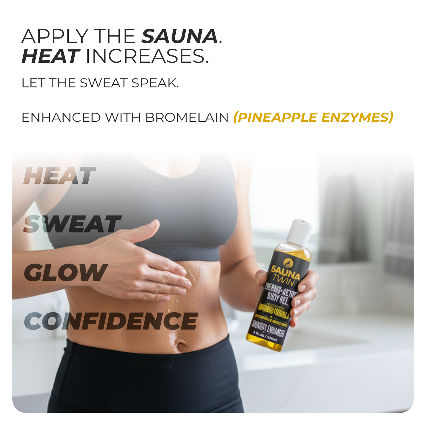 Sauna Twin Thermo-Active Body Gel | Thermo-Active Workout & Body Care Formula