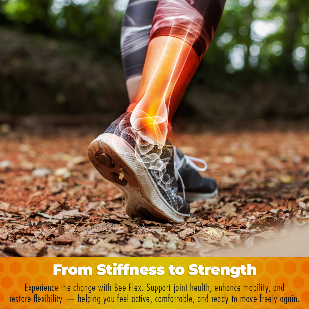 Bee Flex Joint Support Capsules | Bee Venom Extract for Mobility & Joint Wellness