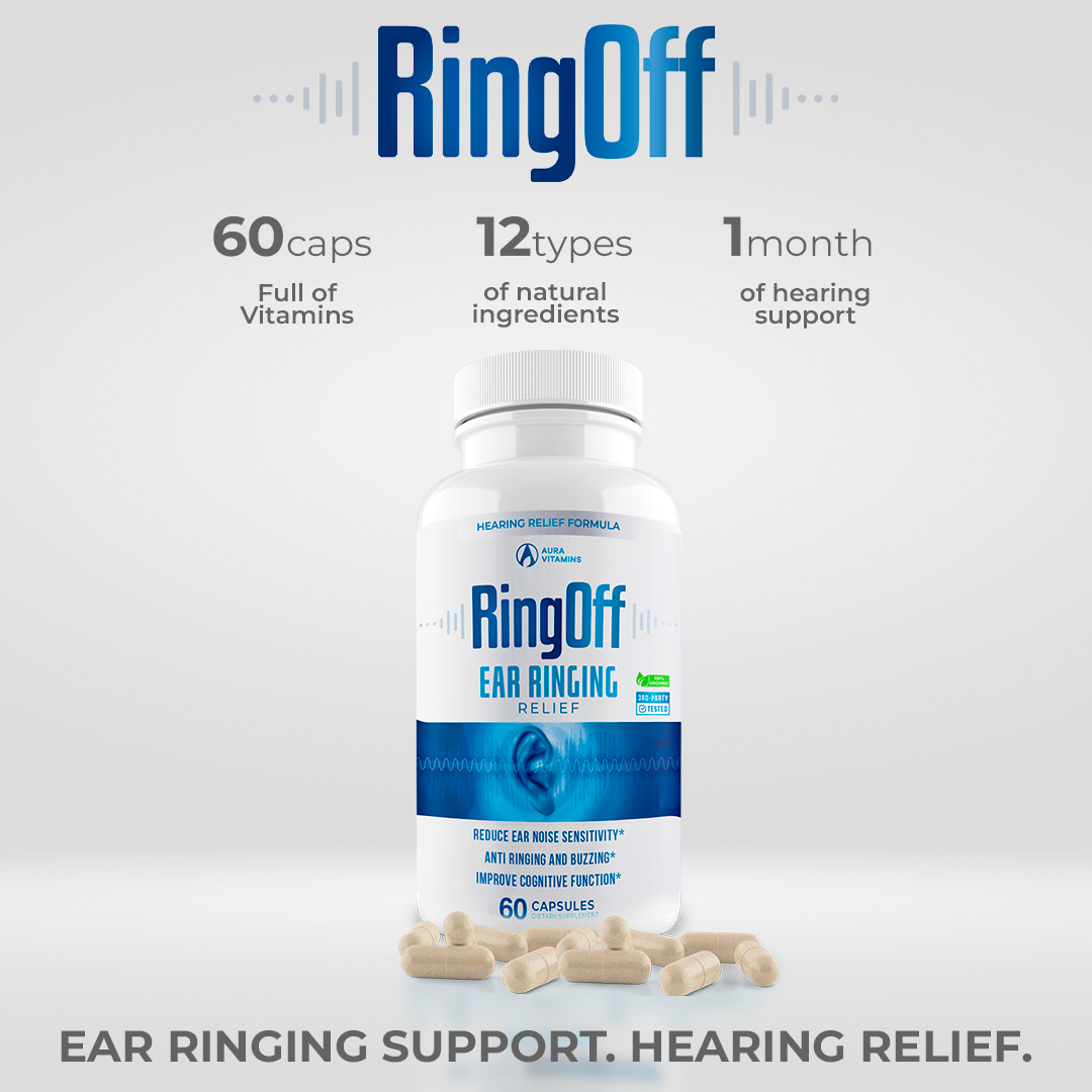 Ring Off | Natural Ear Wellness & Hearing Support Formula