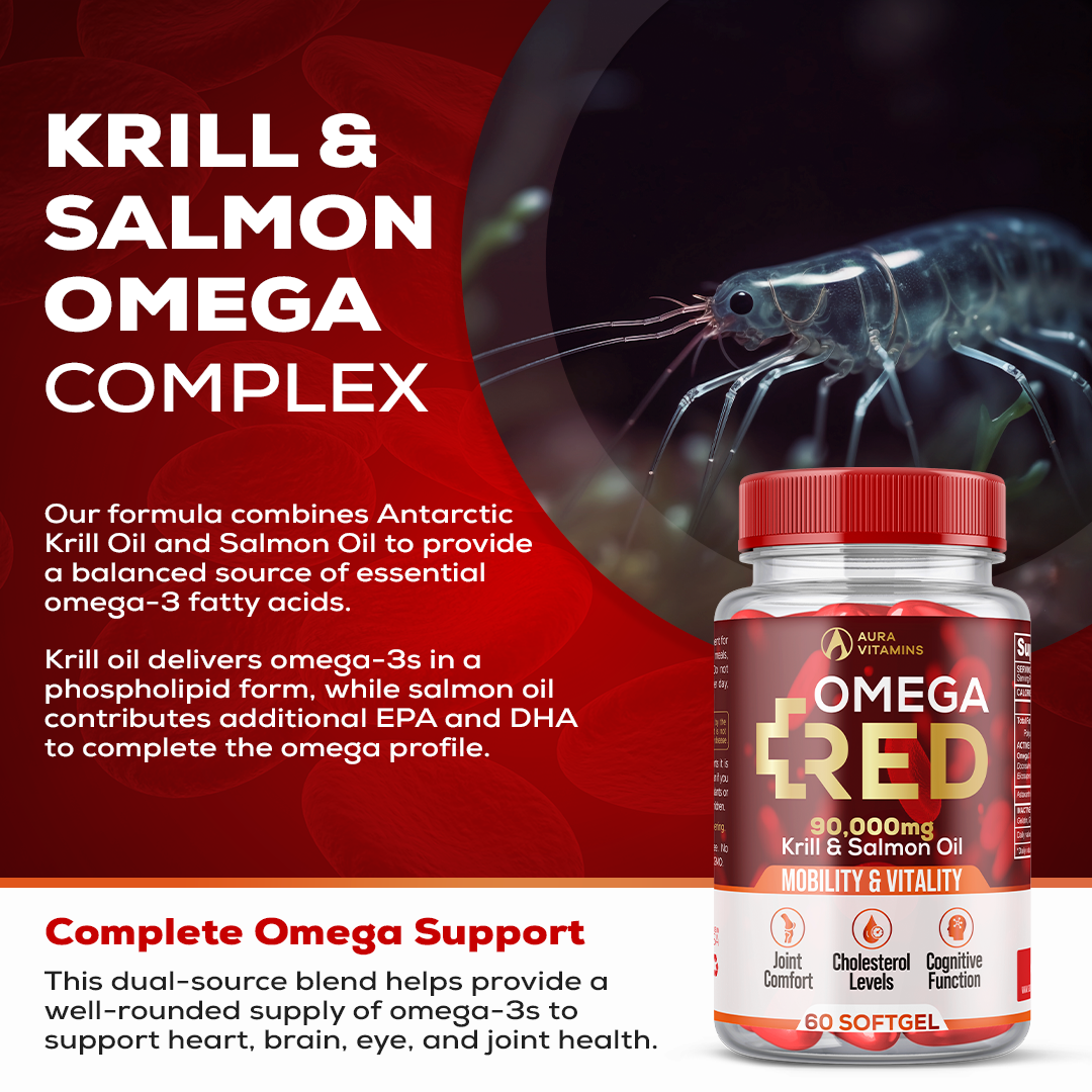 Omega Red Omega-3 Formula | Heart, Brain & Joint Support