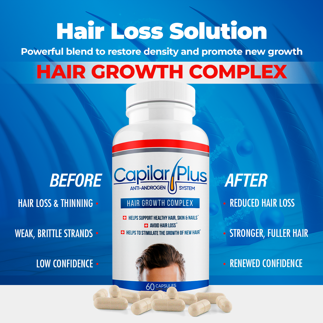 Capilar Plus Hair Support Capsules | Stronger Hair & Scalp Care Formula