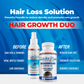 Capilar Plus Capsules + CalviStop Serum Spray Bundle | Hair Wellness & Scalp Support