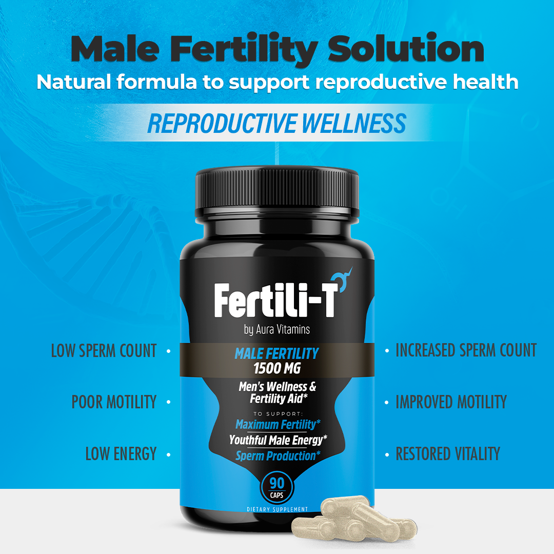 Fertili-T Male Fertility Support | Reproductive Health & Vitality Formula
