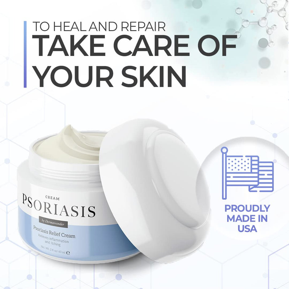 DermaWonder Psoriasis Cream | Intensive Skin Moisturizing Formula