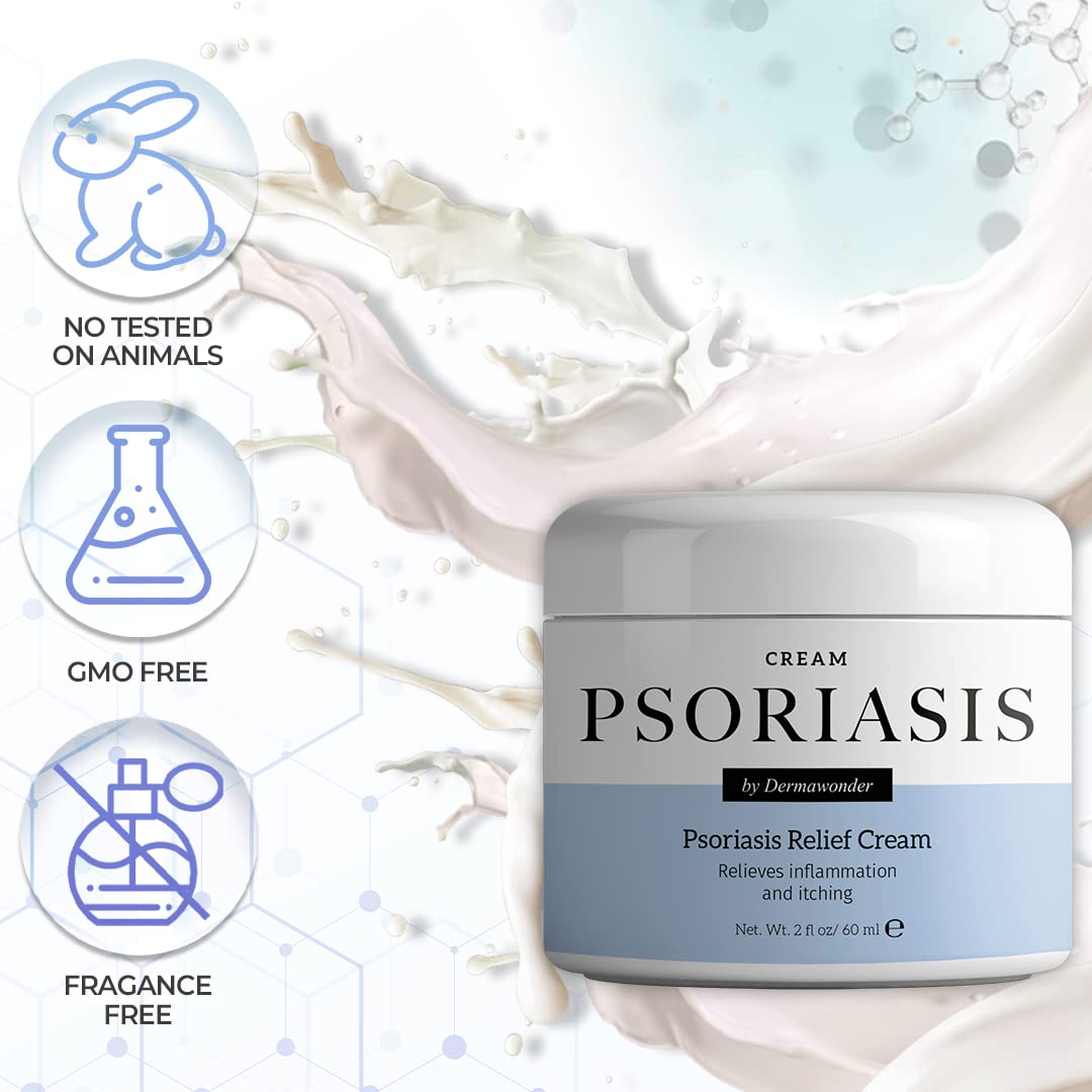 DermaWonder Psoriasis Cream | Intensive Skin Moisturizing Formula