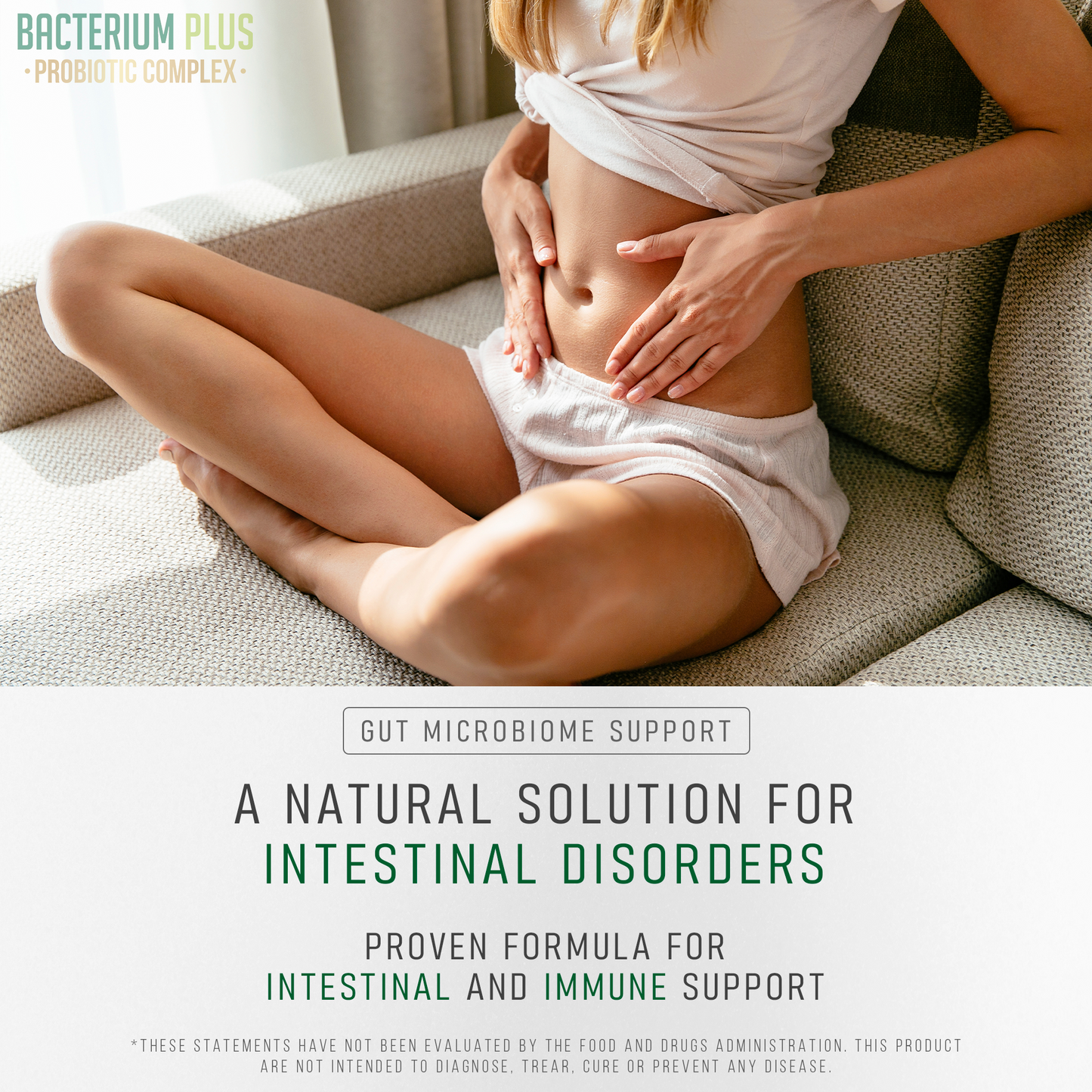 Bacterium Plus | Premium Probiotic, Gut Health & Digestive Support