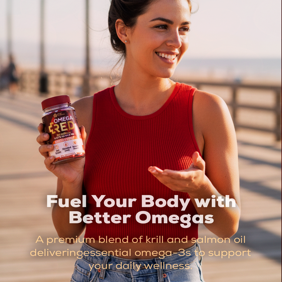 Omega Red Omega-3 Formula | Heart, Brain & Joint Support