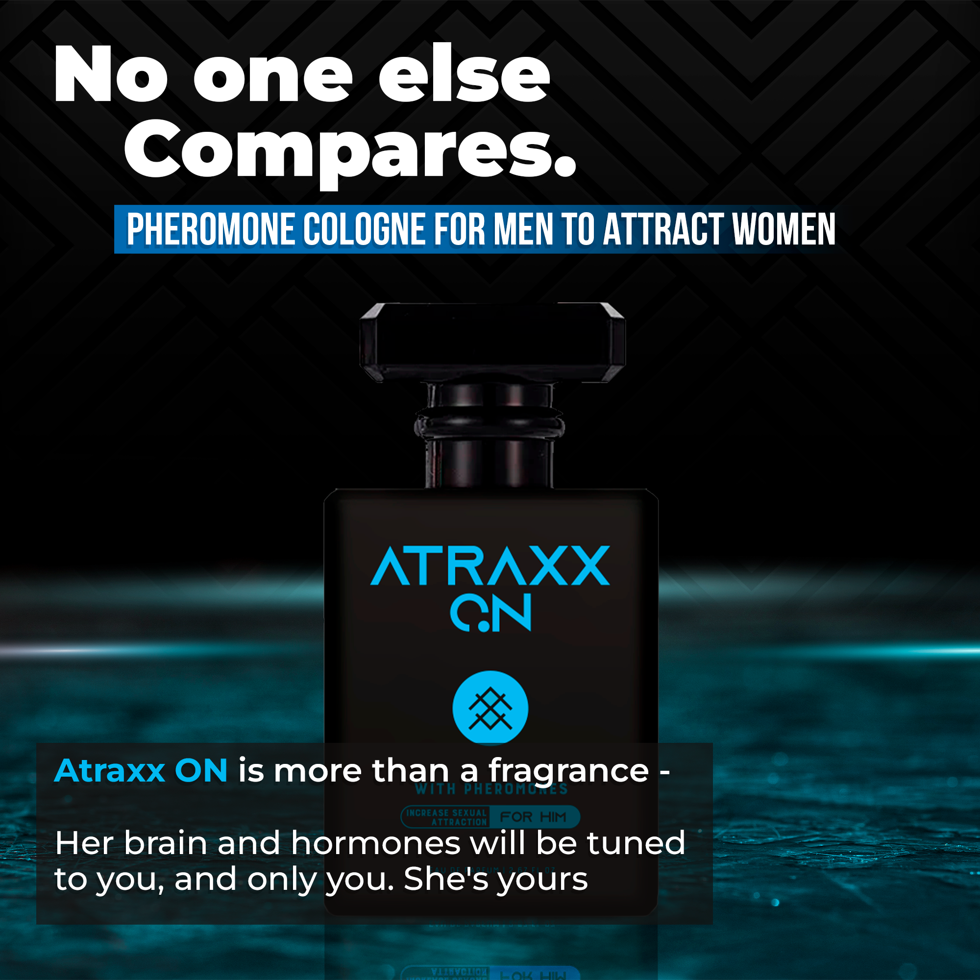 Atraxx ON Pheromone Perfume | Long-Lasting Men's Fragrance
