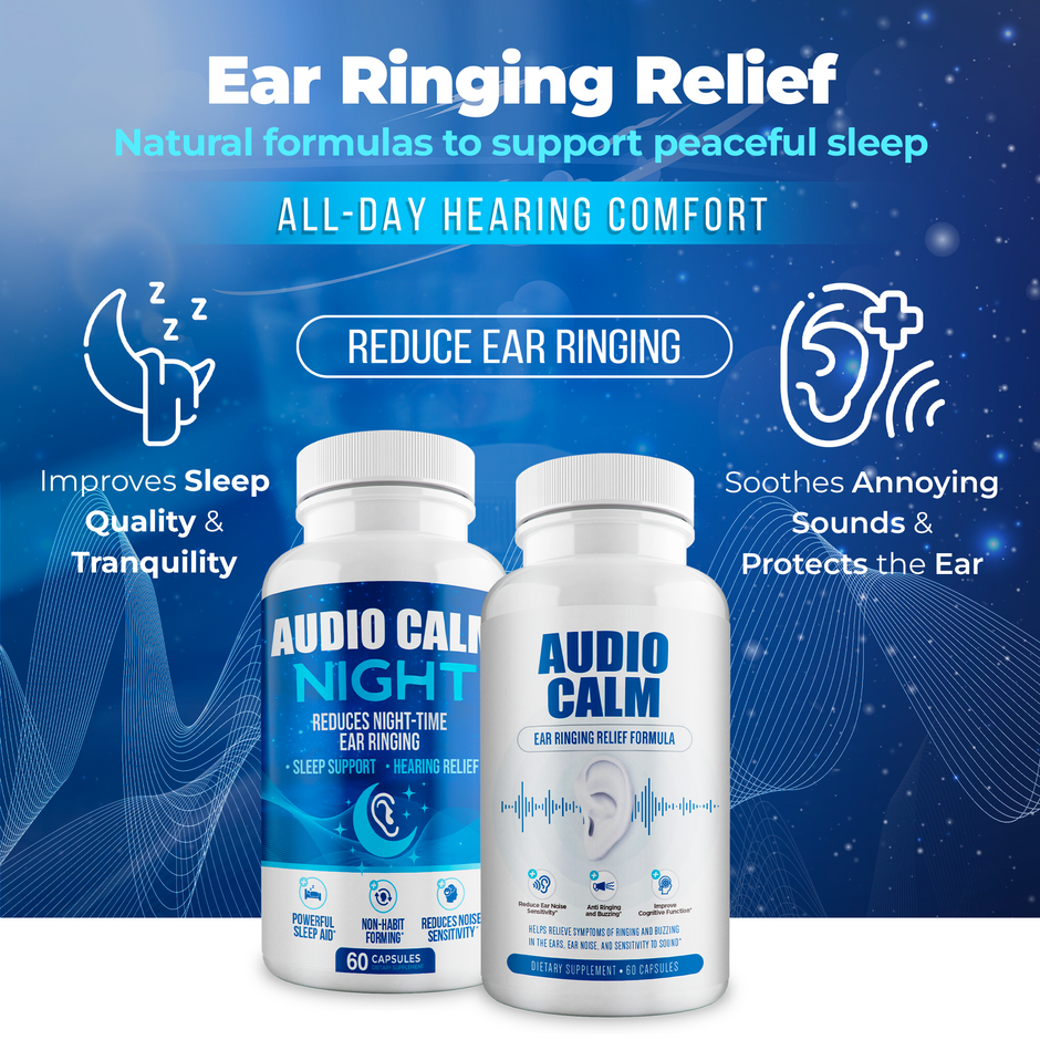 Audio Calm Day + Night Bundle | Complete Ear & Sleep Wellness System