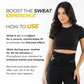 Sauna Twin Heated Waist Trimmer | Heat & Compression Workout Support Belt
