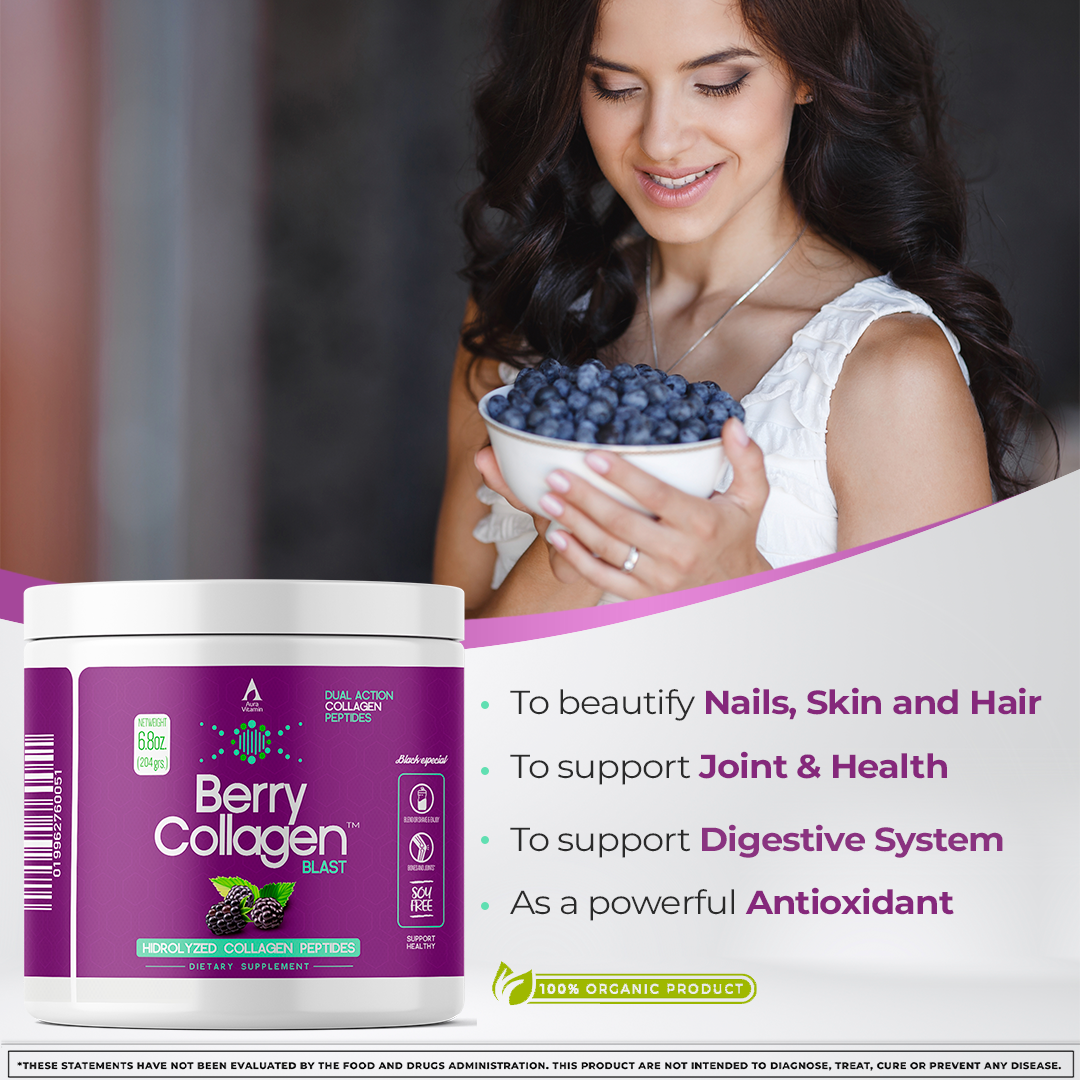 Berry Collagen Blast | Skin, Hair & Nail Support Formula