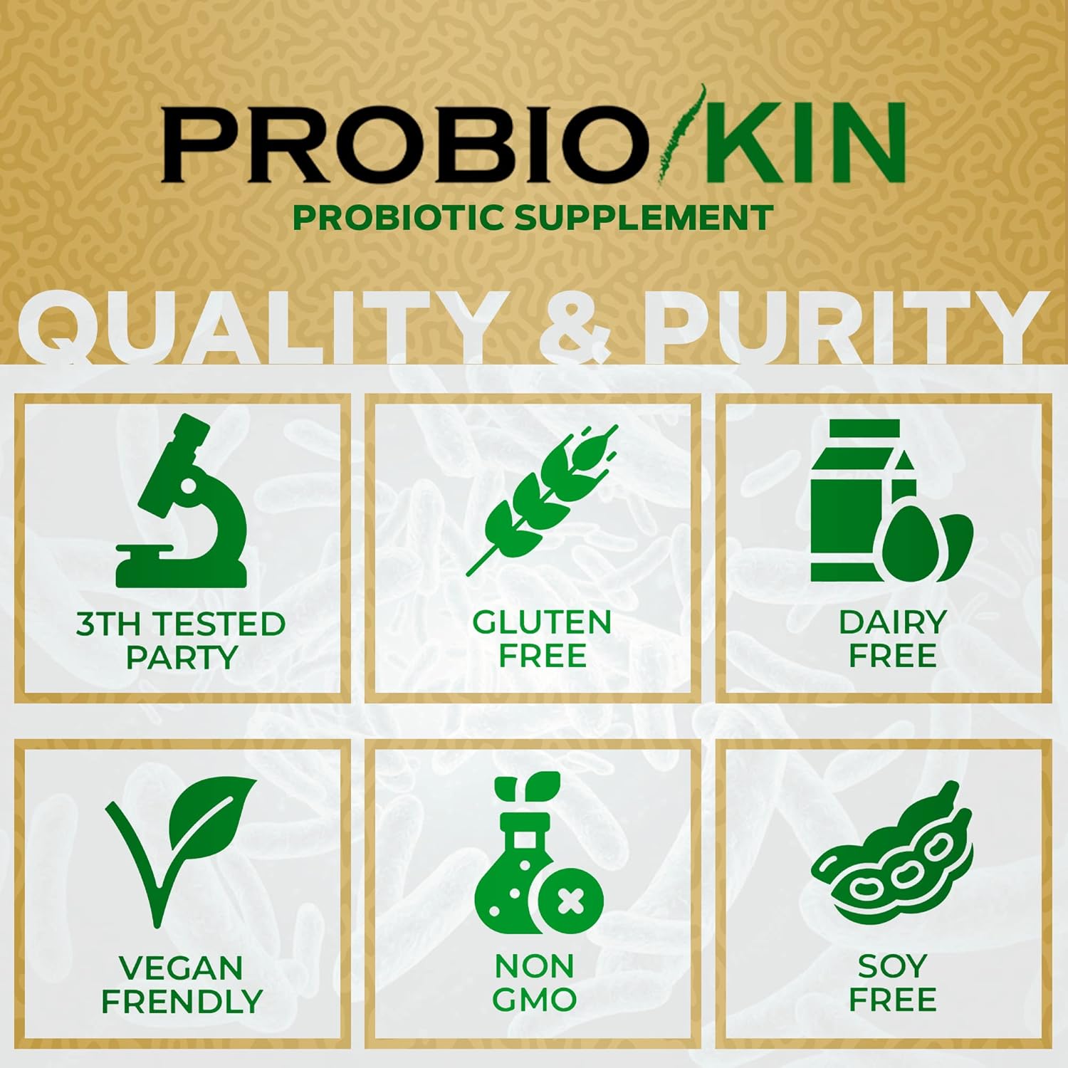 SPF ProbioKin | Advanced Probiotic Digestive Support Formula