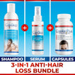 Capilar Plus + CalviStop Complete Hair System | Capsules, Shampoo & Serum Spray