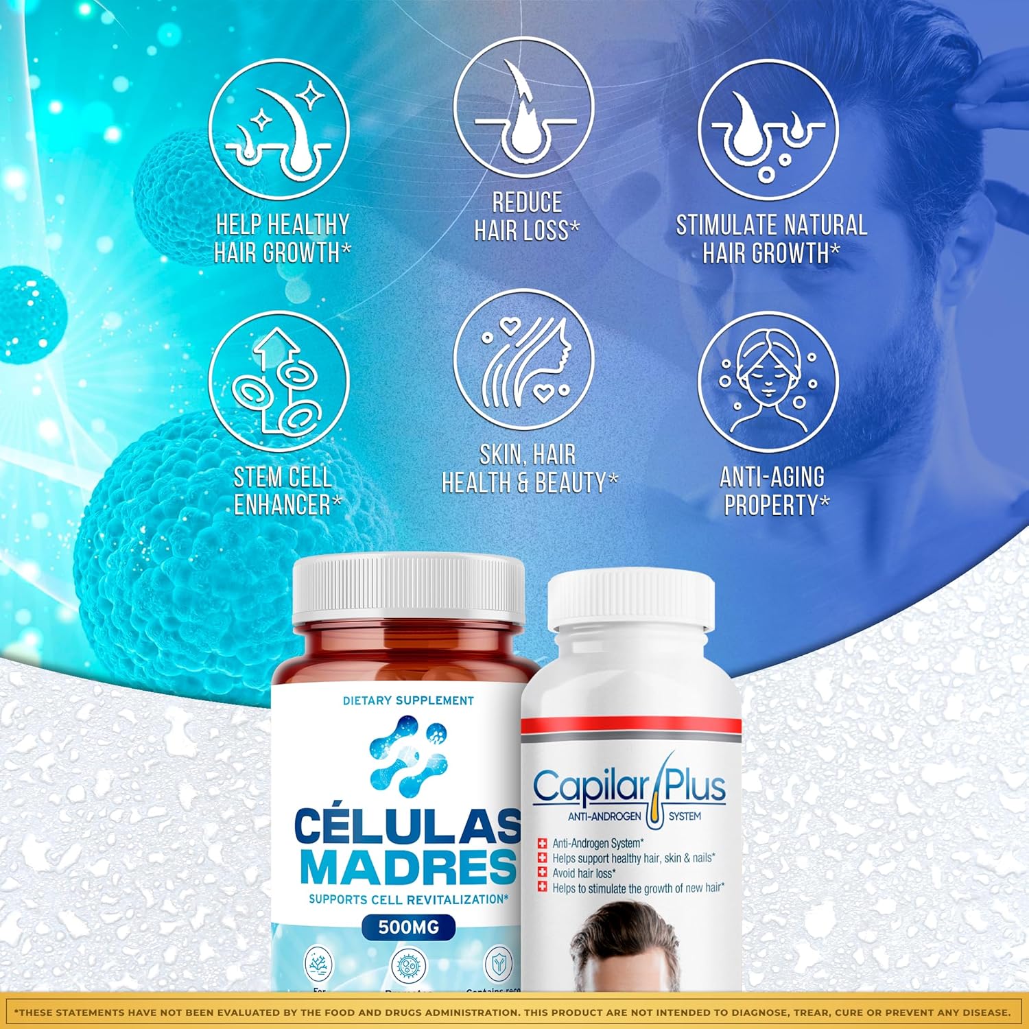 AFA Stem Cell + Capilar Plus Bundle | Cellular Wellness & Hair Support