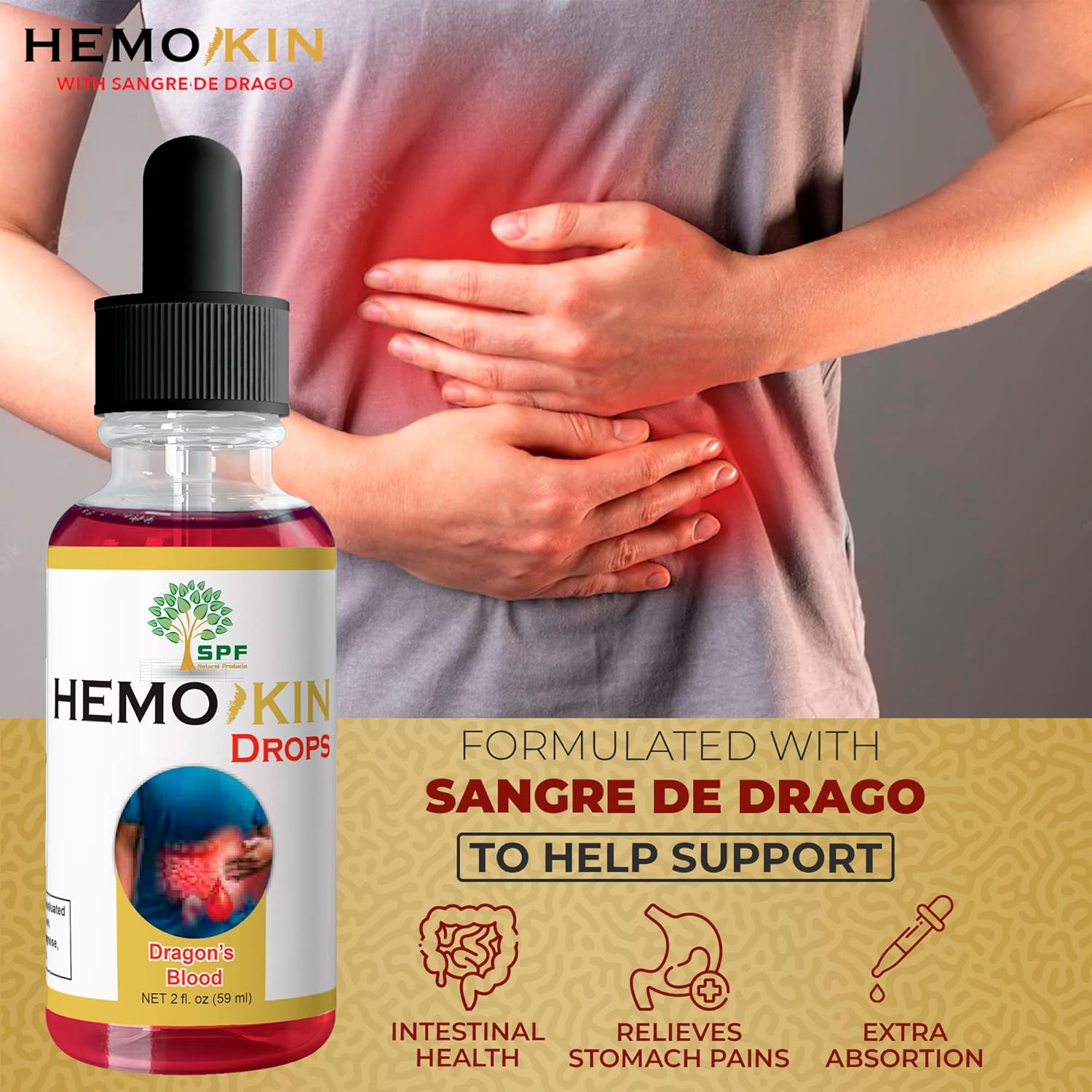 HEMOKIN Drops | Natural Herbal Wellness Formula