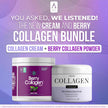Berry Collagen Beauty Bundle | Collagen Powder + Collagen Cream