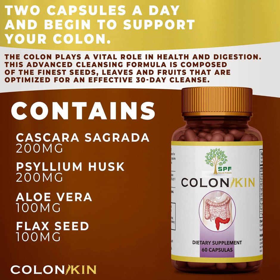 SPF ColonKin | Digestive Wellness & Colon Support Formula