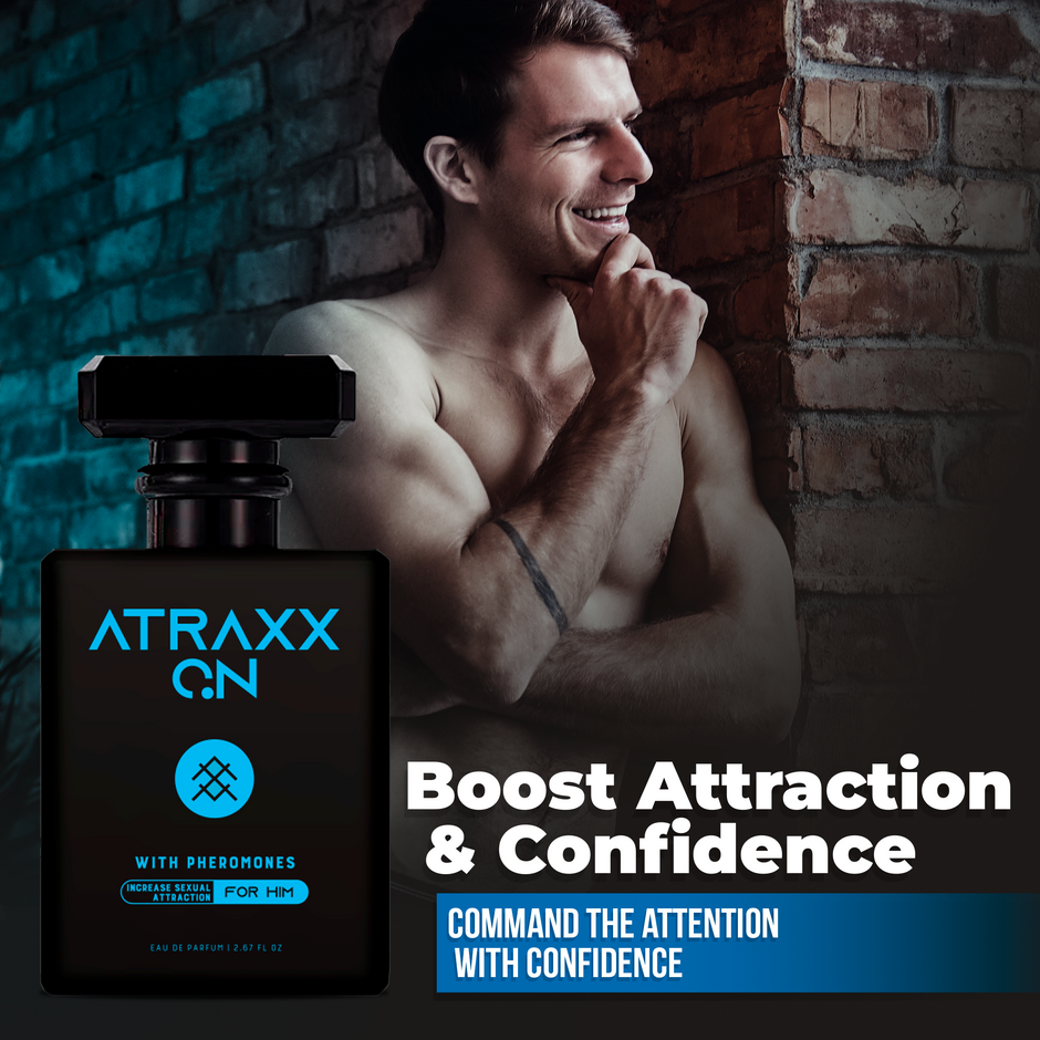 Atraxx ON Pheromone Perfume | Long-Lasting Men's Fragrance