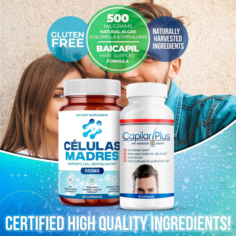 AFA Stem Cell + Capilar Plus Bundle | Cellular Wellness & Hair Support