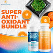 Stem Cell 200mg + Orange Collagen Capsules Bundle | Cellular Wellness & Skin Beauty Support
