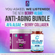 Berry Collagen + AFA Stem Cell Bundle | Beauty & Cellular Wellness Support