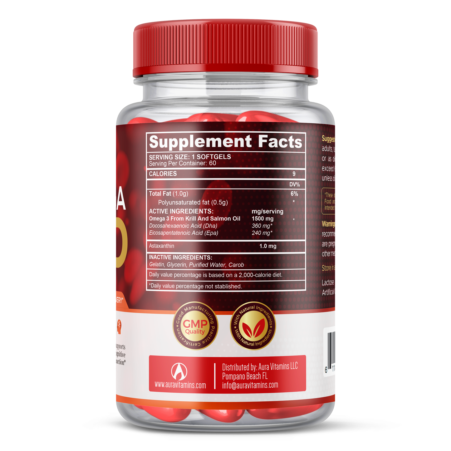 Omega Red Omega-3 Formula | Heart, Brain & Joint Support