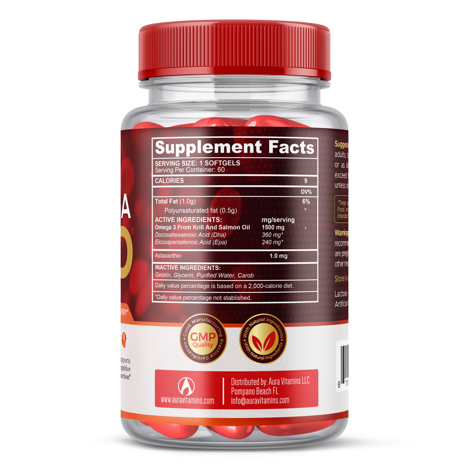 Omega Red Omega-3 Formula | Heart, Brain & Joint Support