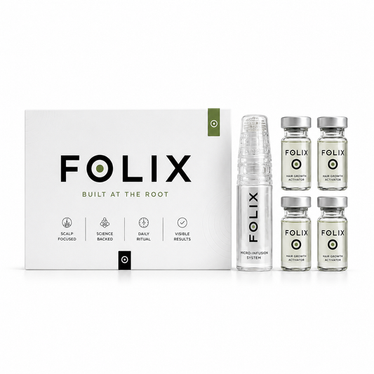 FOLIX Hair Growth Activator Kit with Micro Infusion Applicator for Men & Women | Aura Vitamins