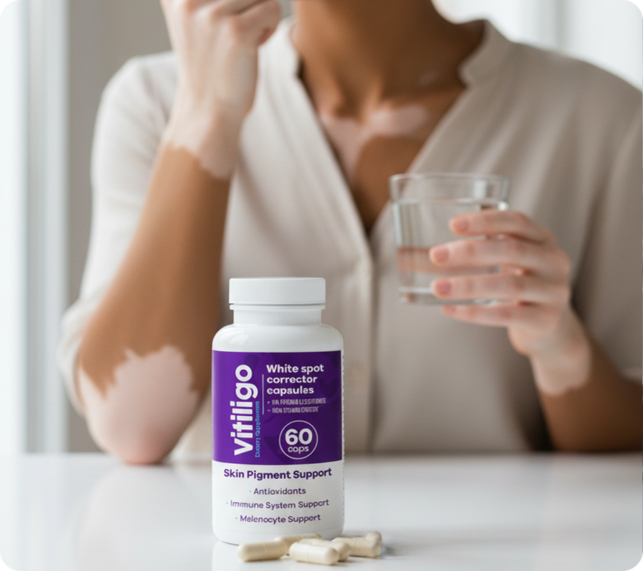 Vitiligo capsules - pigmenting support capsules 